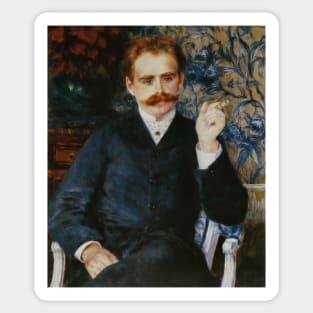 Albert Cahen d'Anvers by Auguste Renoir Sticker